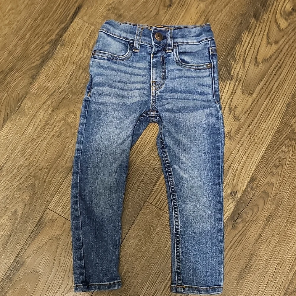 OshKosh B'gosh Jeans 3t Adjustable Waist Skinny Boy Girl Toddler Pants